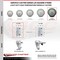 Service Caster 6 Inch Gray Polyurethane Wheel Swivel 3/4 Inch Square Stem Caster SCC SCC-SQ20S614-PPUB-GRY-34 - alternate 4